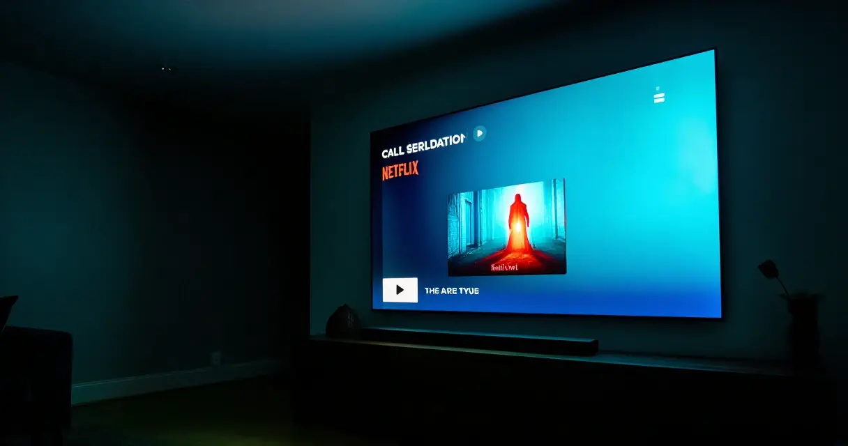 Netflix-kauhuelokuva py&ouml;rii televisiossa h&auml;m&auml;r&auml;ss&auml; olohuoneessa